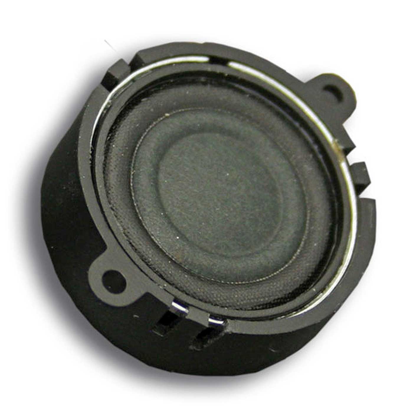 50332 Loudspeaker 23mm round, 4 Ohms with Sound Chamber