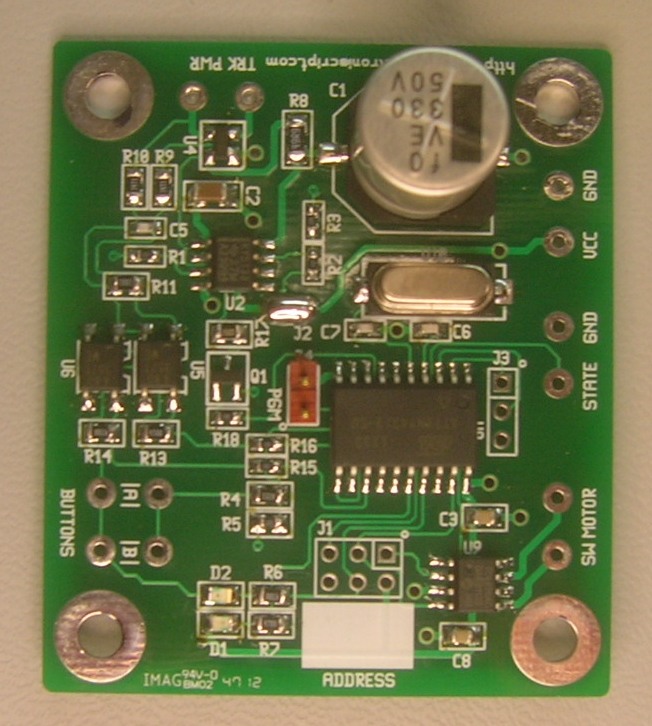 DCC Enabled Switch Driver - Circuit Board Only