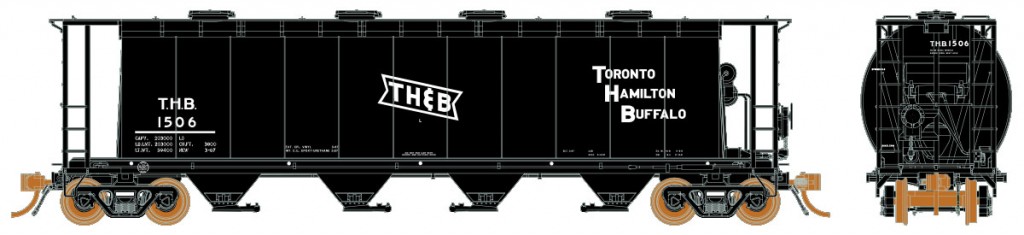 3800 CF Covered Hopper - As Delivered THB 1518 3800 CF Covered Hopper - As Delivered THB 1518