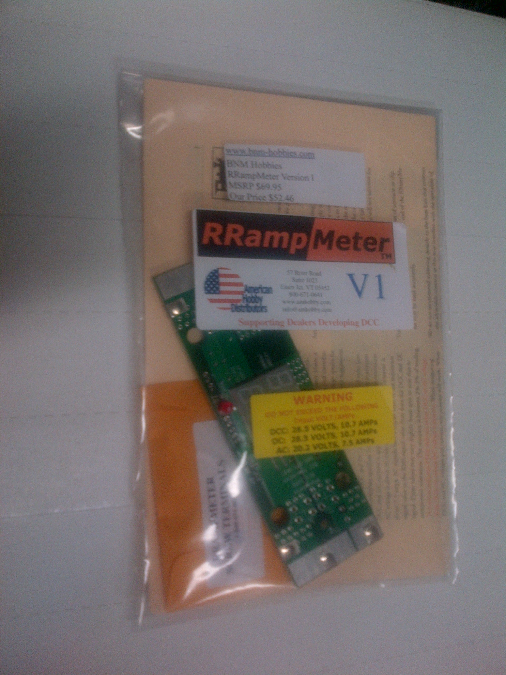 RRAmp Meter Version I (No Enclosure) - Click Image to Close
